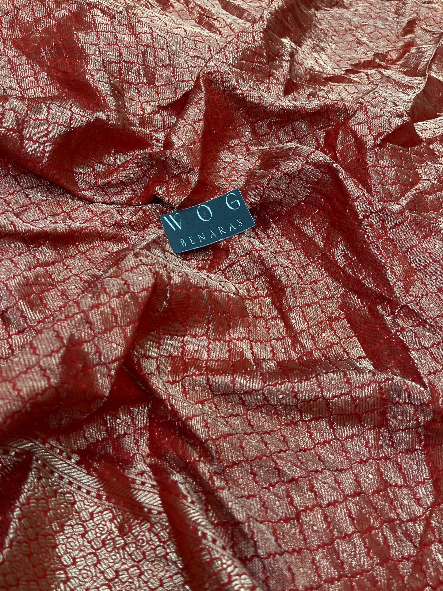 Pure Chiniya Silk In Red Colour