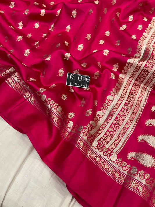 CHERRY RANI PURE RAW MANGO SILK SAREE
