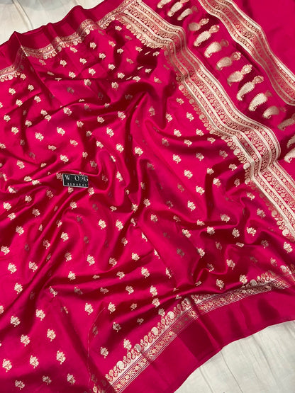 CHERRY RANI PURE RAW MANGO SILK SAREE