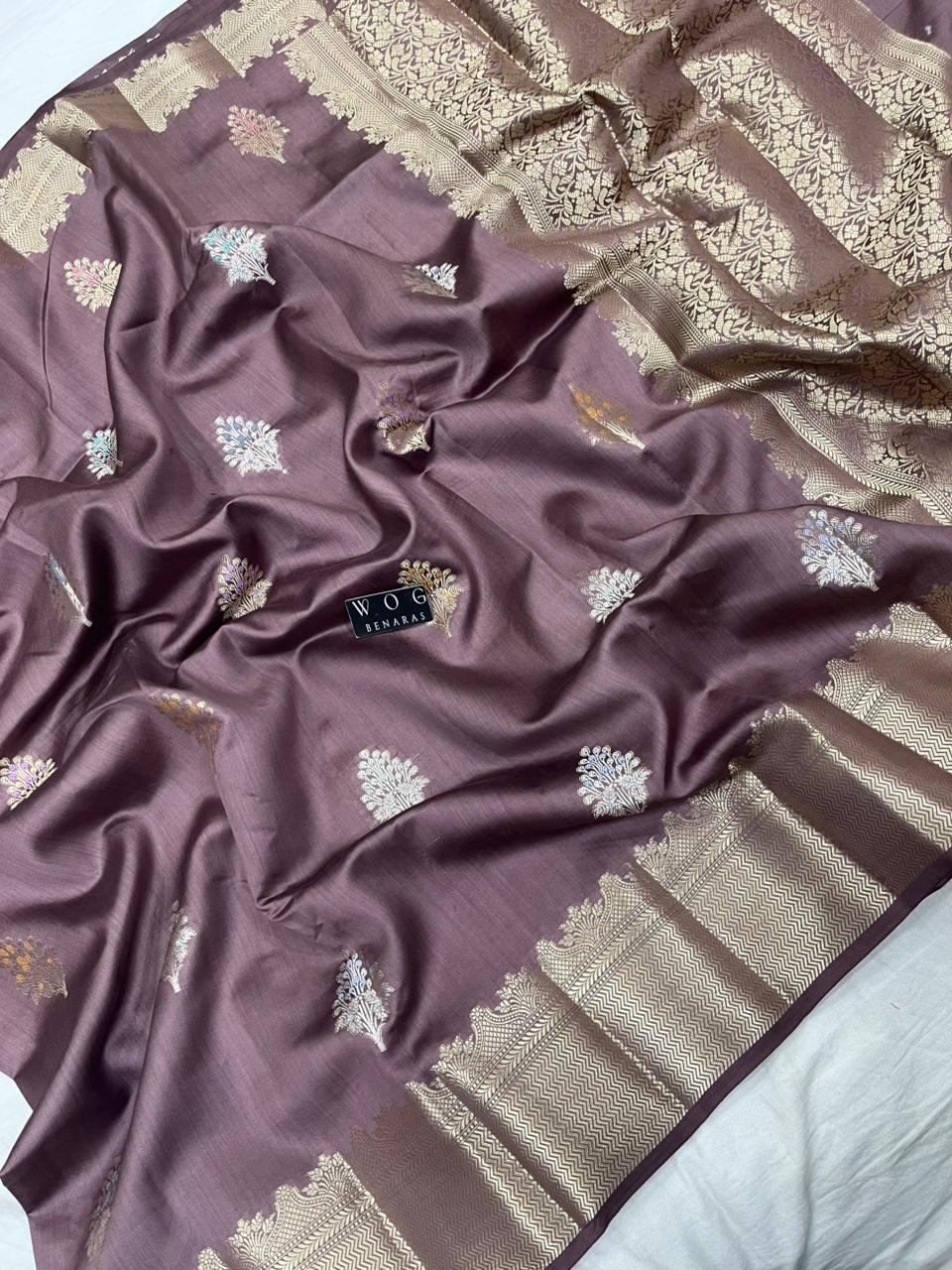 FALSAI SHADE PURE CHINIYA BUTA SAREE