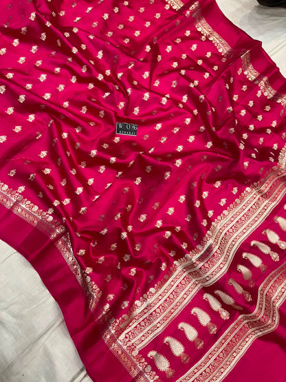 CHERRY RANI PURE RAW MANGO SILK SAREE