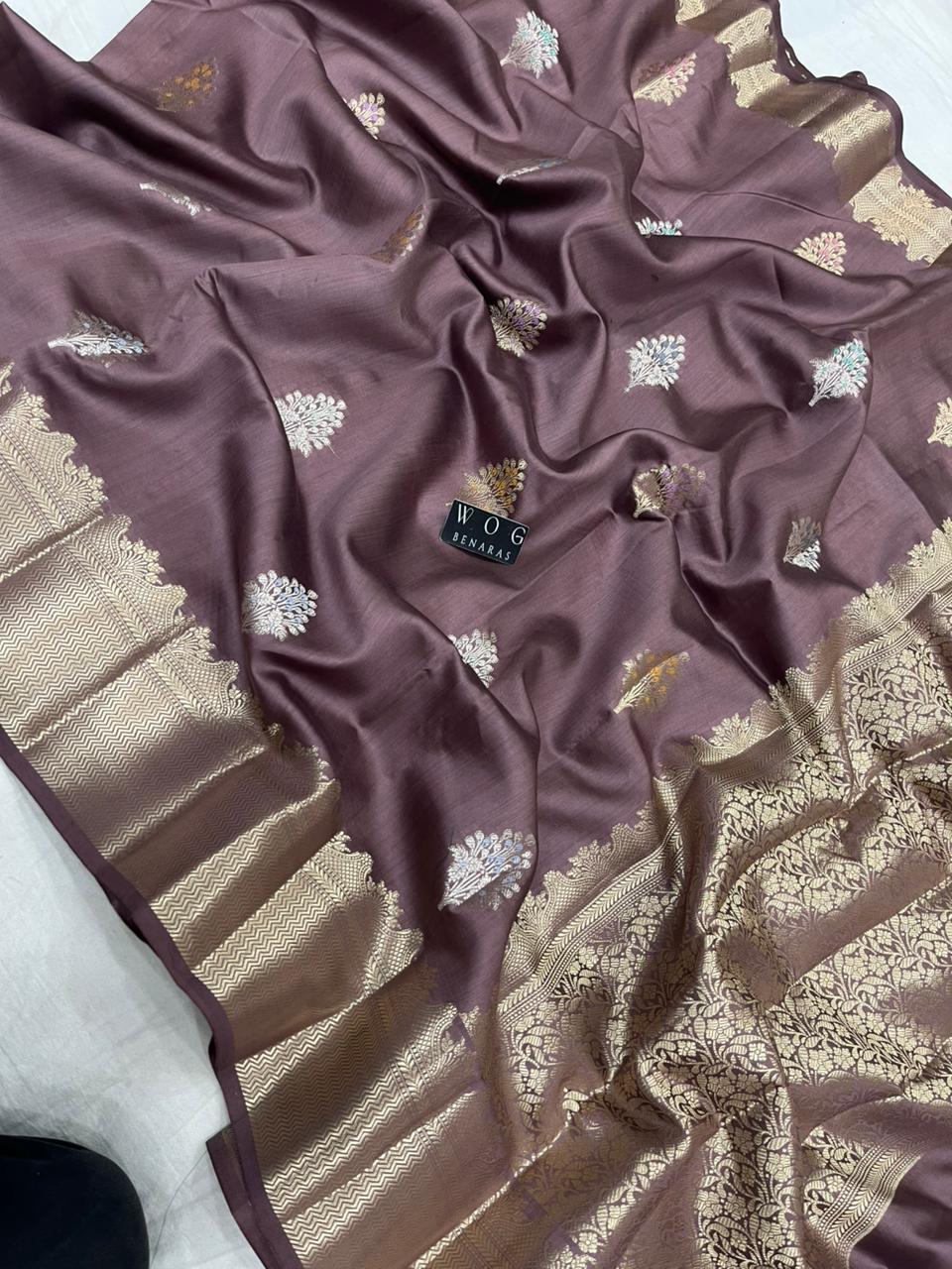 FALSAI SHADE PURE CHINIYA BUTA SAREE