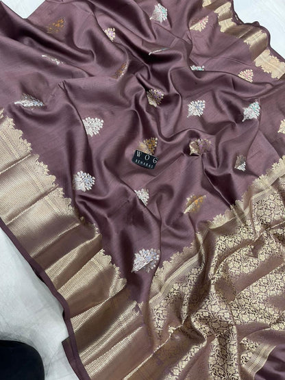 FALSAI SHADE PURE CHINIYA BUTA SAREE