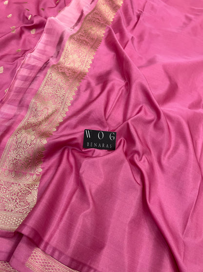 Banarasi Mashru Silk in Gazari