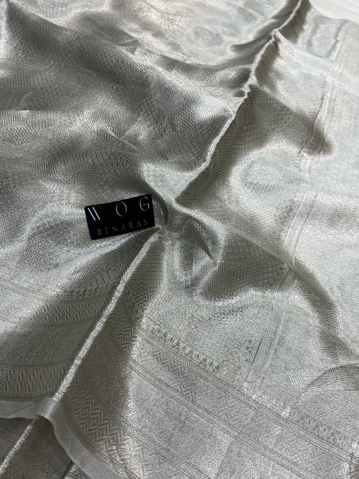 Pure Tissue Silk Tanchui In Natural Shade