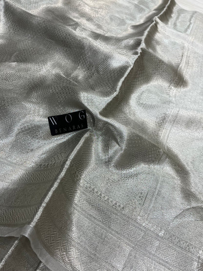 Pure Tissue Silk Tanchui In Natural Shade
