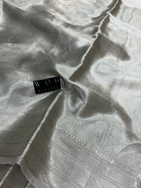 Pure Tissue Silk Tanchui In Natural Shade