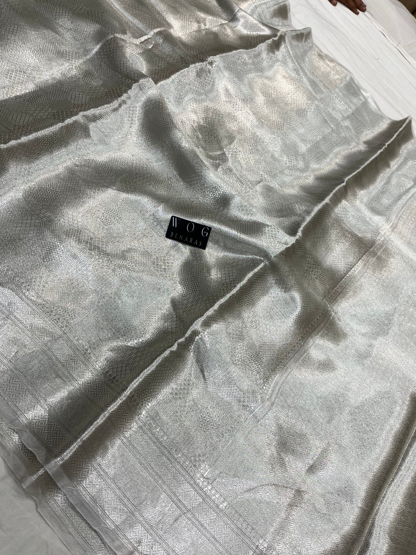 Pure Tissue Silk Tanchui In Natural Shade