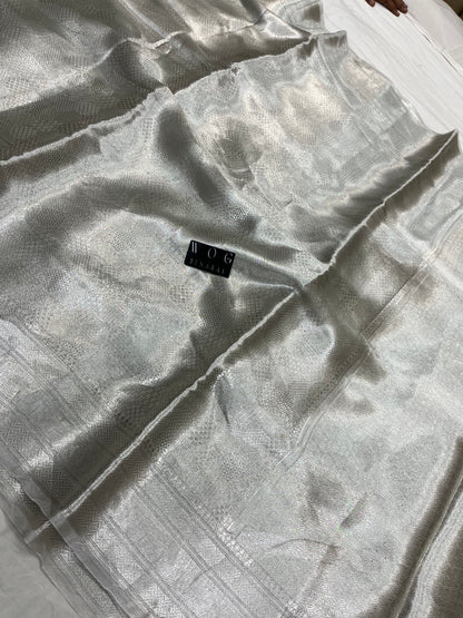 Pure Tissue Silk Tanchui In Natural Shade