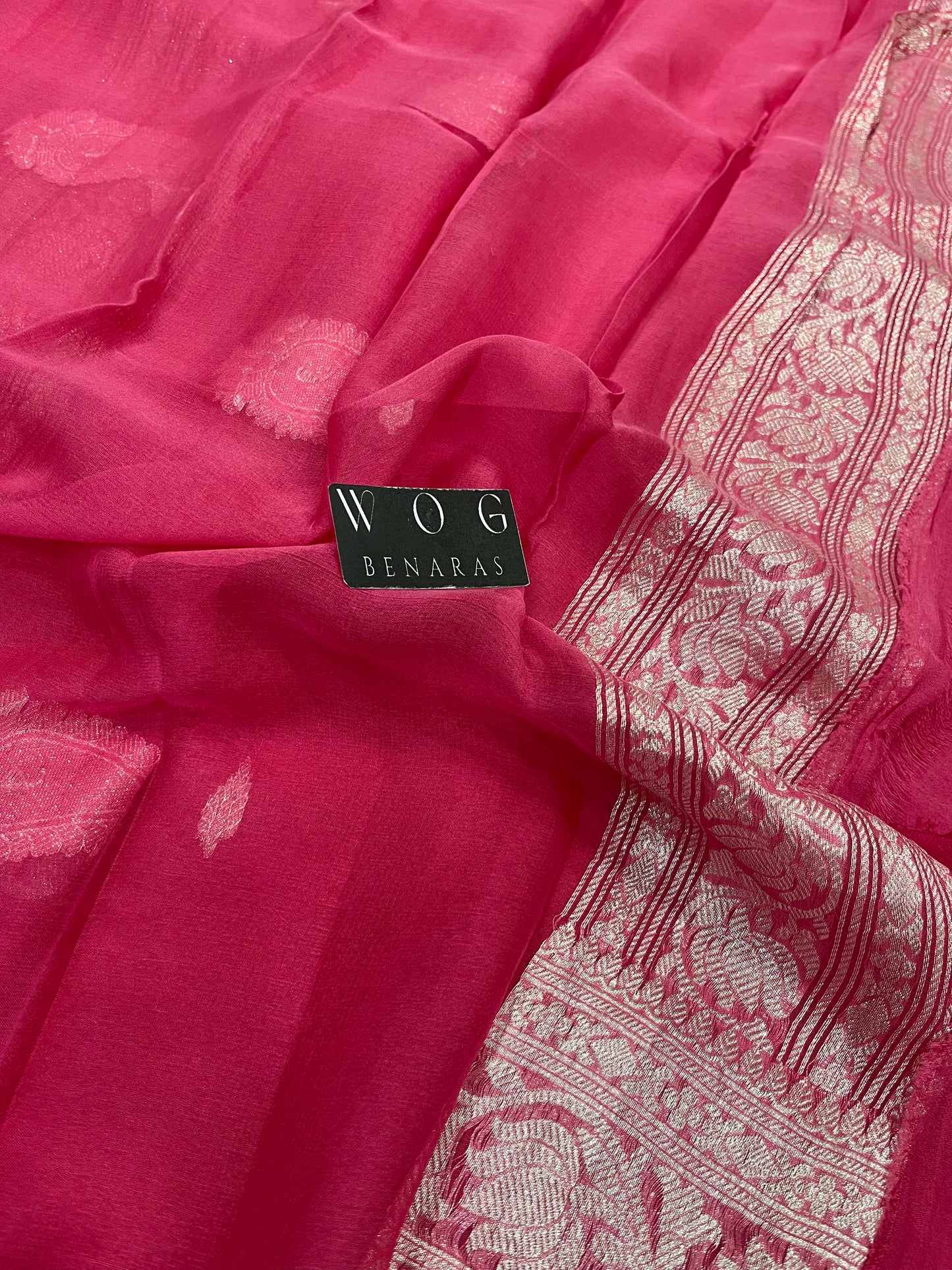 Pure Khaddi Chiffon In Gazari