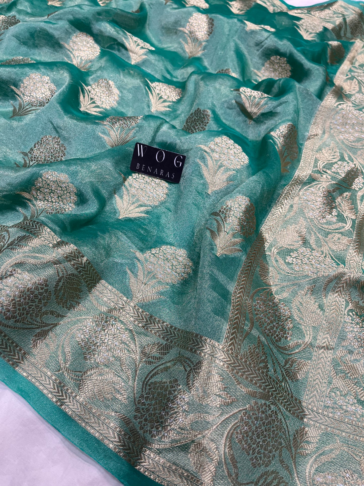 Pure Tissue Buta In Aqua Blue