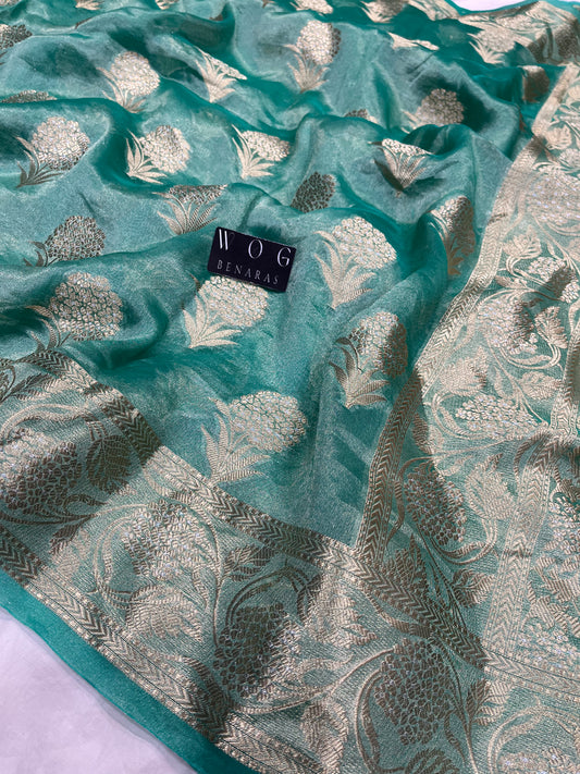 Pure Tissue Buta In Aqua Blue