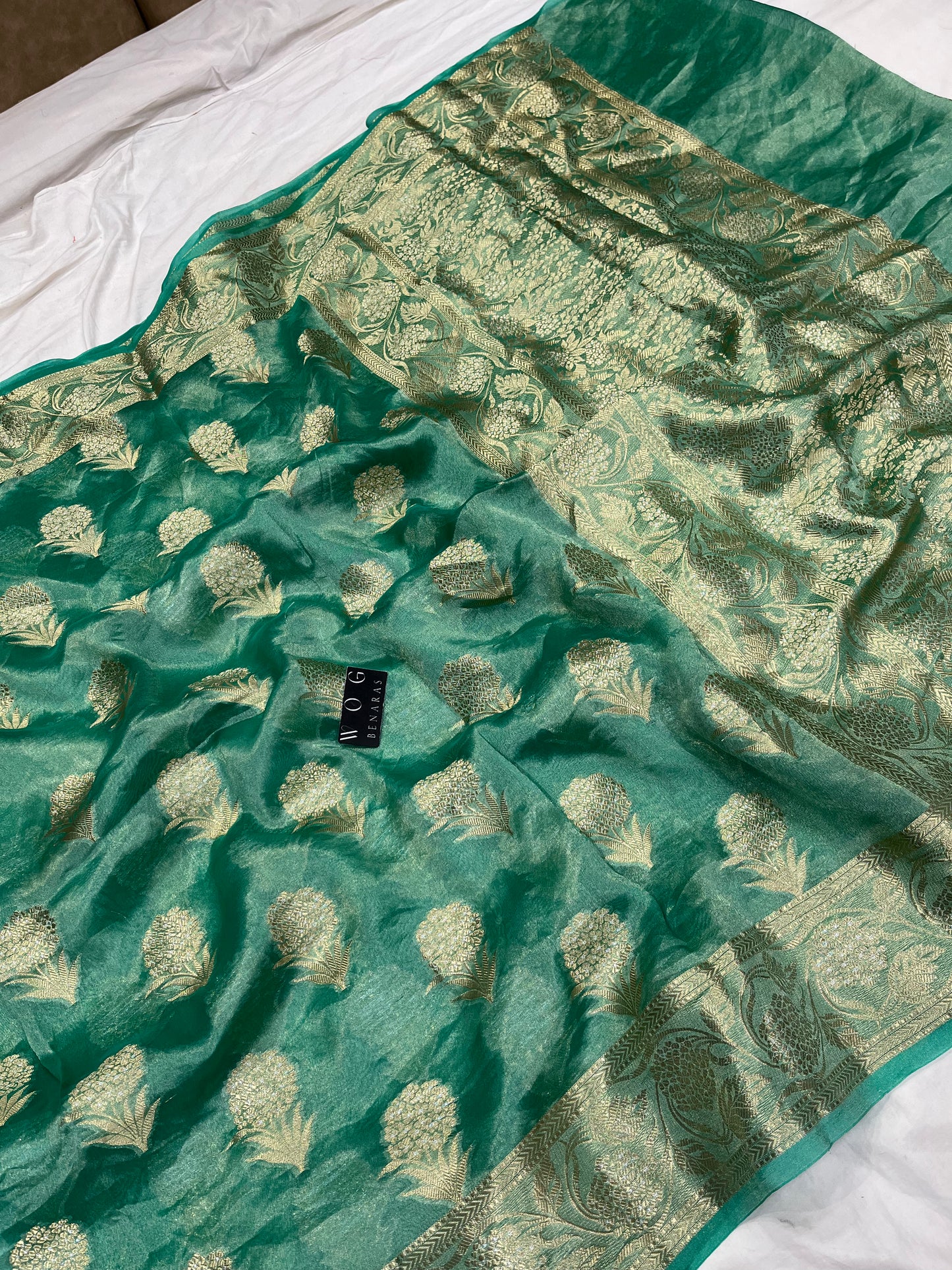 Pure Tissue Buta In Aqua Blue