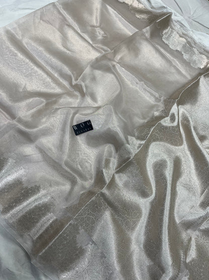 Pure Tissue Reshami Plane In Natural Shade