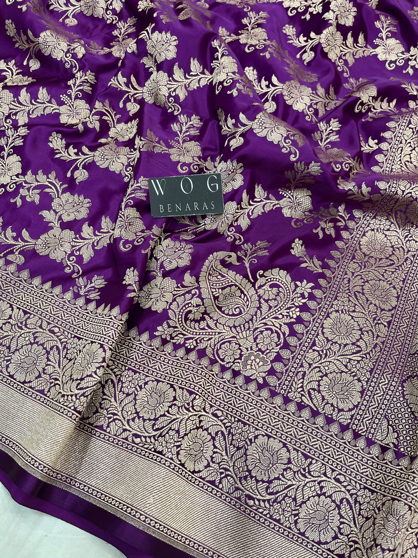 Mashru Jall Saree In Mergenta