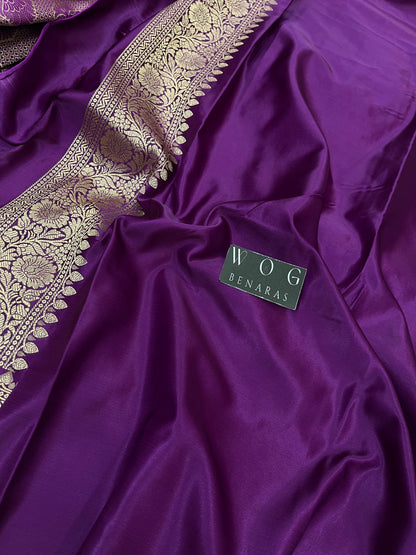 Mashru Jall Saree In Mergenta