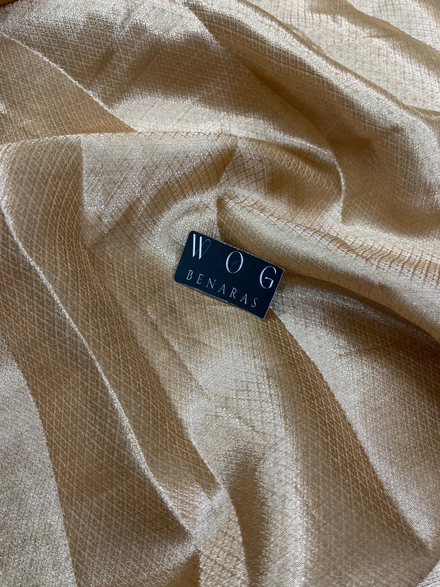 Pure Tissue Silk In Cheku Shade