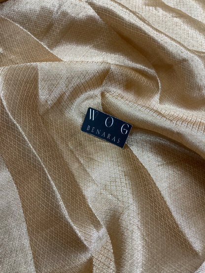 Pure Tissue Silk In Cheku Shade