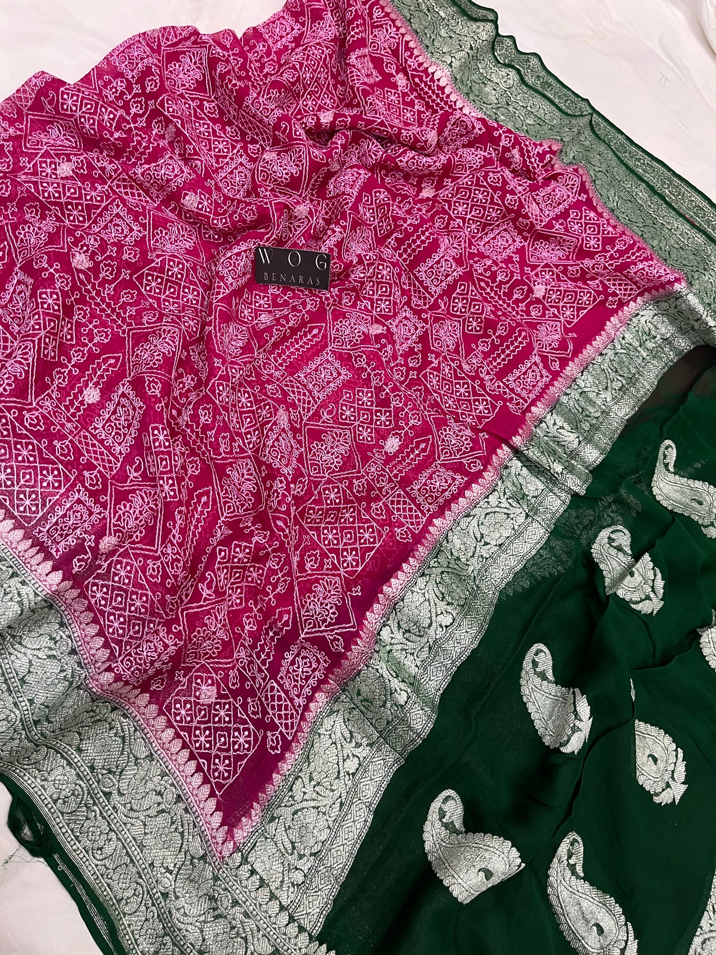 Pure Khaddi Chiffon with Chikankari Work