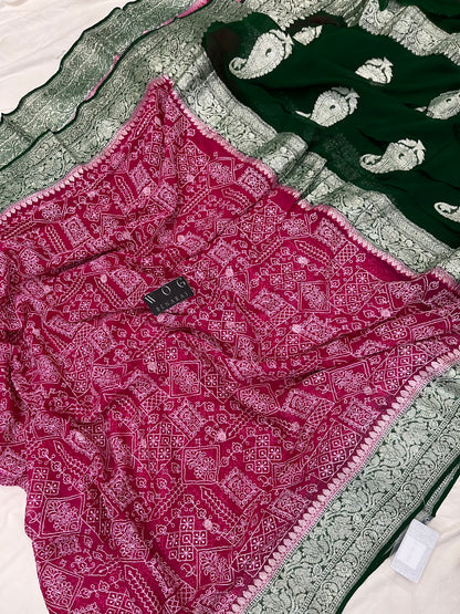 Pure Khaddi Chiffon with Chikankari Work