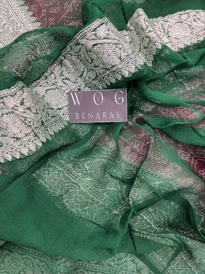 Pure Khaddi Chiffon with Chikankari Work