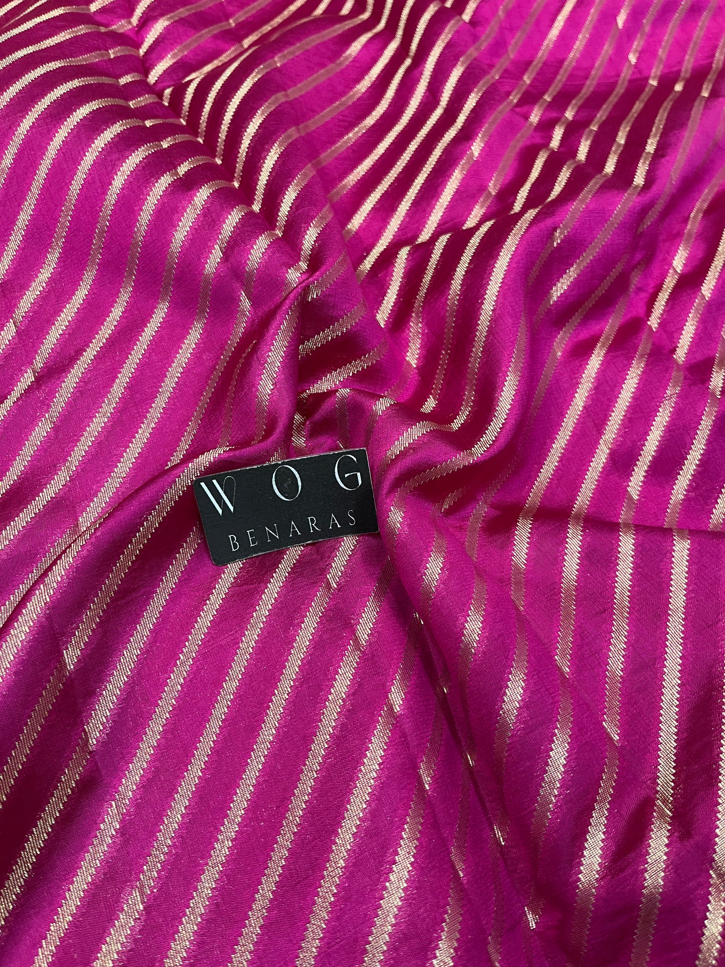 Pure Mango Silk In Rani