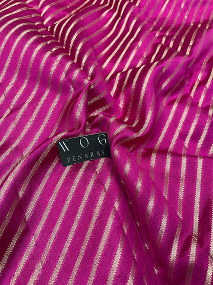 Pure Mango Silk In Rani